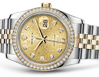 Pretty Women’s Rolex Datejust Diamond Replica Watches UK Sale