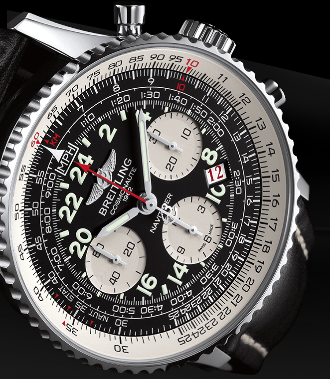 Functional Breitling Navitimer Cosmonaute Replica Watches With Screw-in Crowns