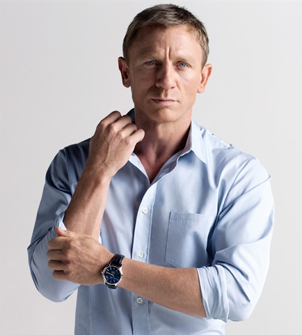 Blue Dials Omega De Ville Hour Vision Fake Watches By Daniel Craig