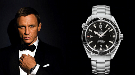 Daniel Craig Interpreted Black Dials Omega Seamaster Planet Ocean 600M Fake Watches Hot Sale