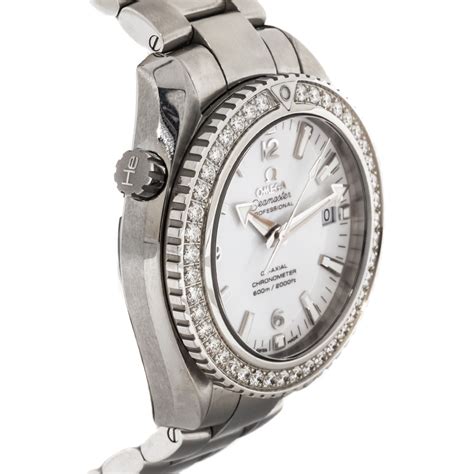 The steel timepieces have diamond bezels and delicate white dials, appealing to lots of modern women. 
