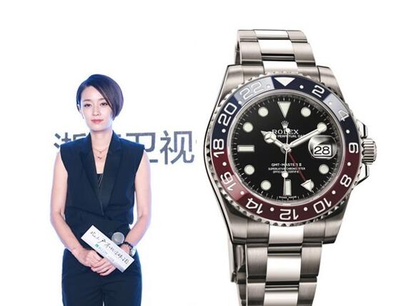 The GMT-Master II for men also fits the women perfectly.