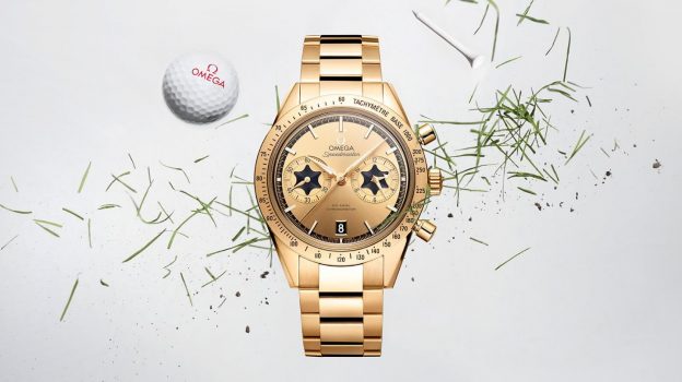 The special fake watches are made from 18k gold.